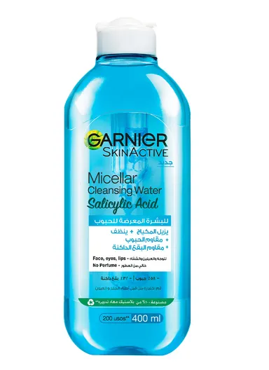 400ml Fast Clear Micellar Water with Salicylic Acid for Acne Prone Skin