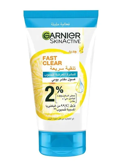 150ml Fast Clear 2% Salicylic Acid &amp; Vitamin C 3 In 1 Anti-Acne Exfoliating Wash