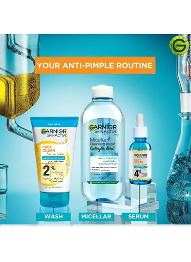 150ml Fast Clear 2% Salicylic Acid &amp; Vitamin C 3 In 1 Anti-Acne Exfoliating Wash