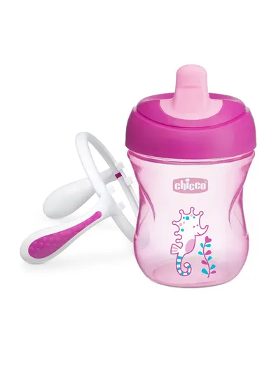 6m+ 200ml Plastic Training Cup For Girl 6921.1