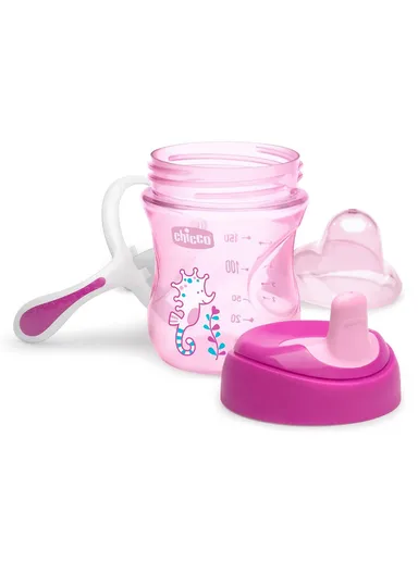6m+ 200ml Plastic Training Cup For Girl 6921.1