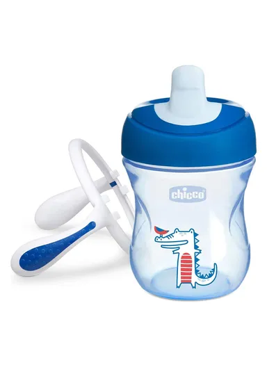 6m+ 200ml Plastic Training Cup For Boy 6921.2