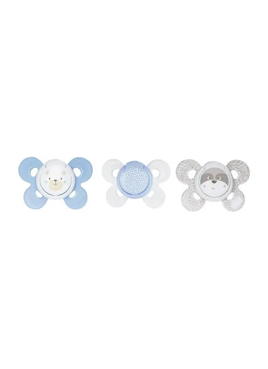 2-6m 2 Pcs Silicone Physio Comfort Soothers For Boy 74931.21