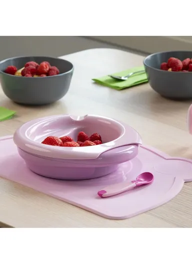 8m+ Silicone Baby's First Spoon 16100.1 For Girl - Pink