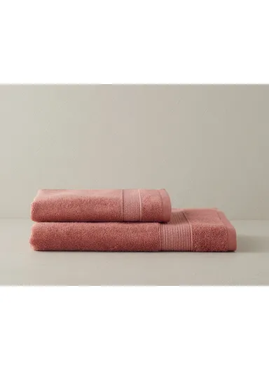 Deluxe Low Twist Hand Towel 30x50 cm Dusty Rose