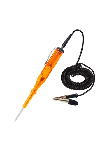 DC 6-24V Automotive Circuit Tester With Electric Pen Clip HSDT414501