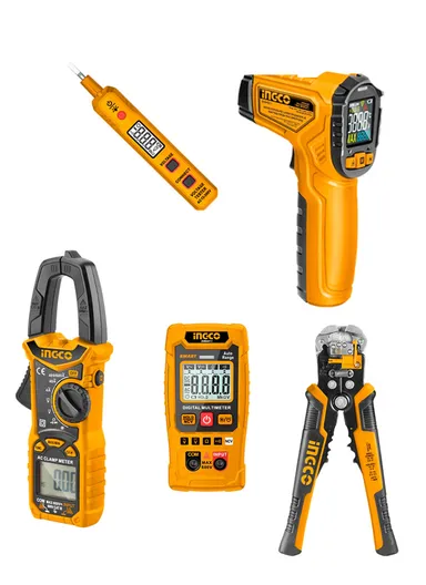 5Pcs Electric Testing Tools With Pliers COS23056