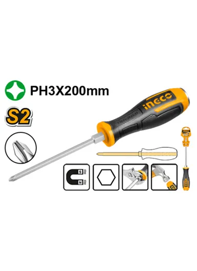 PH3 8x200mm Magnet Screwdriver HGTS68PH3200