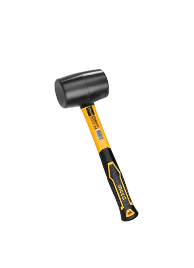 8oz Rubber Hammer HRUH8208 - Black