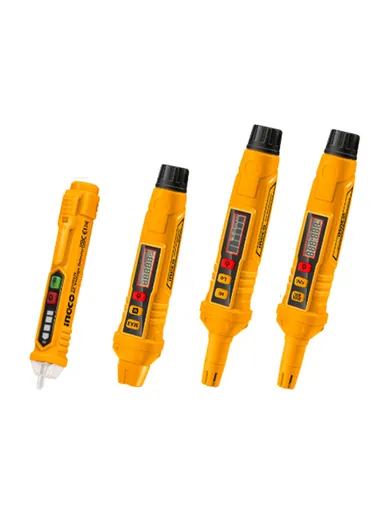 4Pcs AC Voltage Detector, Digital Gas Indicator, Wood Moisture Meters With Digital Humidity &amp; Temperature Meter COS23033