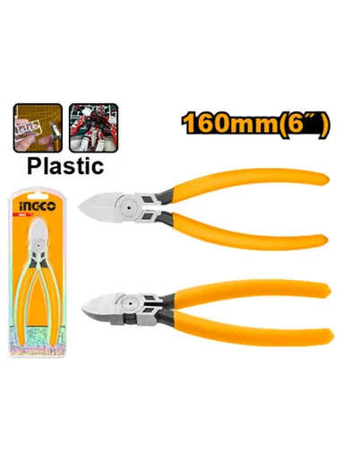 6'' Cutting Pliers With Plastic Handle HDCP38160