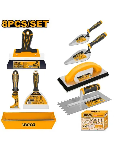 8Pcs Bricklaying &amp; Plastering Household Hand Tools Set COS23076