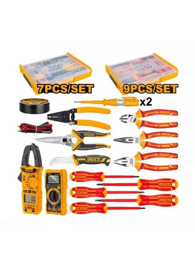 16Pcs Combo Electrician Tool Set COS23025
