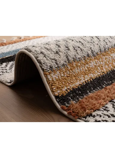 Barcelona Rizzy (L230 x W150)cm Zymta Winter Carpet - Yellow / Cream