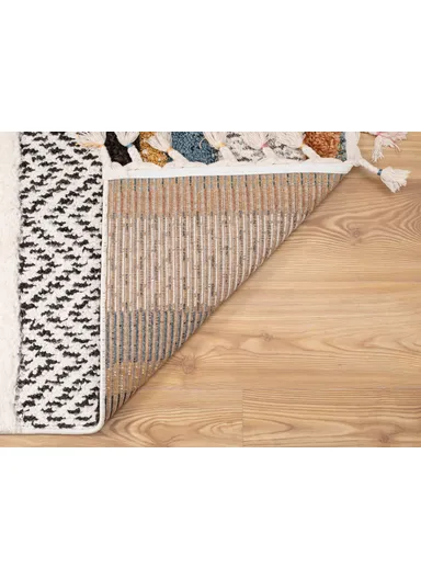 Barcelona Rizzy (L230 x W150)cm Zymta Winter Carpet - Yellow / Cream