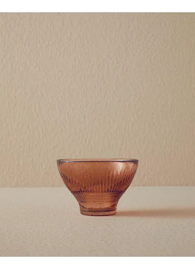 Florida Glass Cup 10.5cm Brown