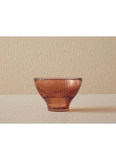Florida Glass Cup 10.5cm Brown