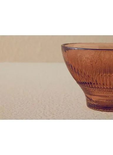 Florida Glass Cup 10.5cm Brown
