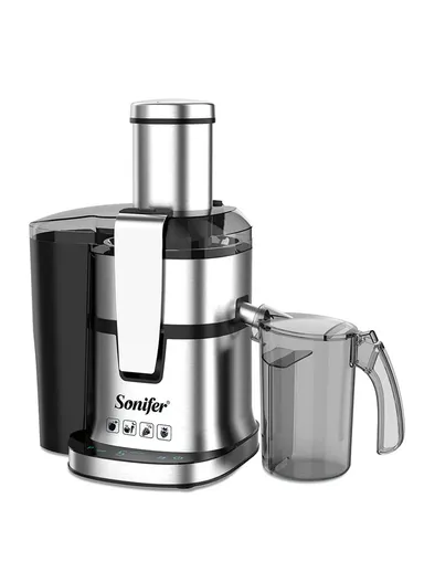 800W Multifunctional Power Juicer Stainless Steel 5-Speed Digital Touch Control Fruit Juice Extractor With 2.4L Pulp Container &amp; 1L Juicer Jar SF-5539