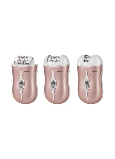 3W 400mAh 2-IN-1 Multifunction Lady Epilator With Two Heads &amp; Two Speeds SF-9567 