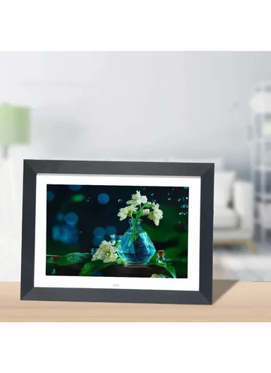10.1'' Digital Photo Frame With Remote Clock Calendar DP1016 D224 - Black