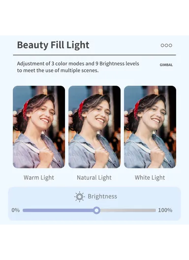400mAh Single-Axis Gimbal Selfie Stick Tripod Stand Panoramic Follow Shot Anti-Shake Handheld Gimbal Stabilizer Q18