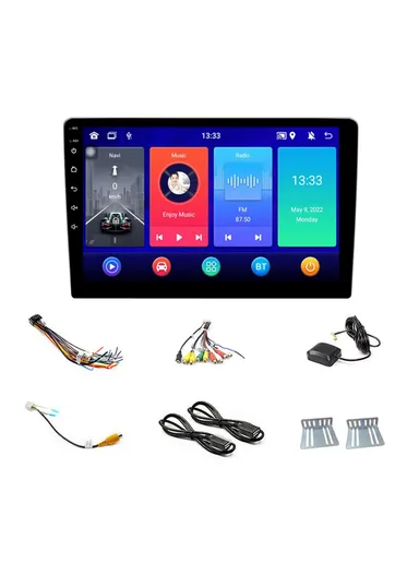 1GB+32GB 10-inch Android 12 GPS Navigation FM Radio Car Multimedia Player R-910C (W24 x H14.5)cm