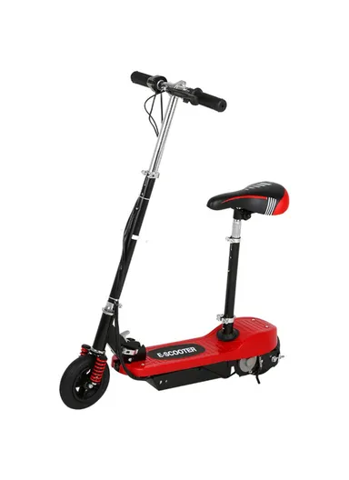 100-240V 15km / h Shock-absorbing Folding Electric Scooter With Anti-explosion Rubber Tire - EU Plug