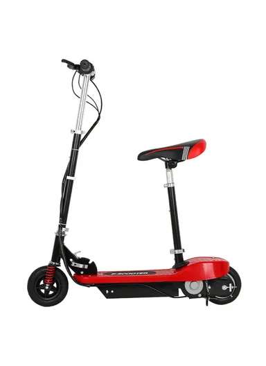 100-240V 15km / h Shock-absorbing Folding Electric Scooter With Anti-explosion Rubber Tire - EU Plug