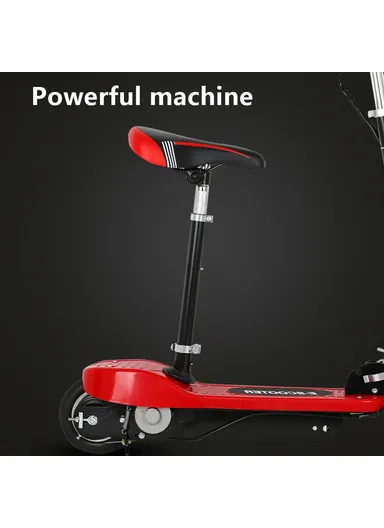 100-240V 15km / h Shock-absorbing Folding Electric Scooter With Anti-explosion Rubber Tire - EU Plug