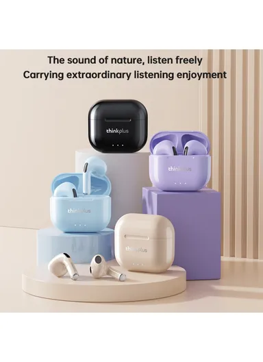 230mAh 1 Pair Low Delay Headset Bluetooth Wireless Earphone - Black