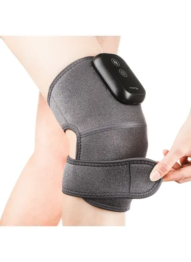 Heated Knee Massager Infrared Physiotherapy Knee Pad for Joint Pain Relief 3-Level Vibration Heater Knee Elbow Shoulder Brace Wrap