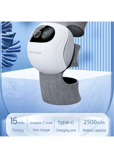 2500mAh Knee Massager Rechargeable Vibration Hot Compress Pain Relieve Knee Physiotherapy Instrument JA-K01
