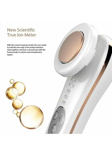 500mAh 2.5W Home Essence Face Beauty Device Mask Facial Massager Cleanser ES-1022