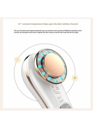 500mAh 2.5W Home Essence Face Beauty Device Mask Facial Massager Cleanser ES-1022