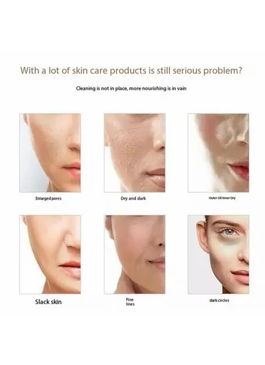 500mAh 2.5W Home Essence Face Beauty Device Mask Facial Massager Cleanser ES-1022