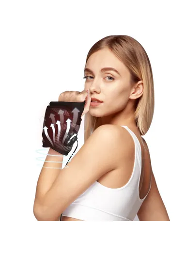 1.2m 8WSmart Wrist Brace Wrist Massager Relaxation Treatments Hand Compression Air Massager Hot Compress Wrist Heating Brace Massager KY-1042