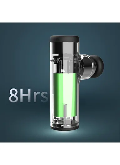 2400mAh  Fascia Massage Gun Handheld Muscle Vibration Massager 3-Gear Adjustable Electric Massager JM02 (L7.75 x W4.55 x H14.44)cm