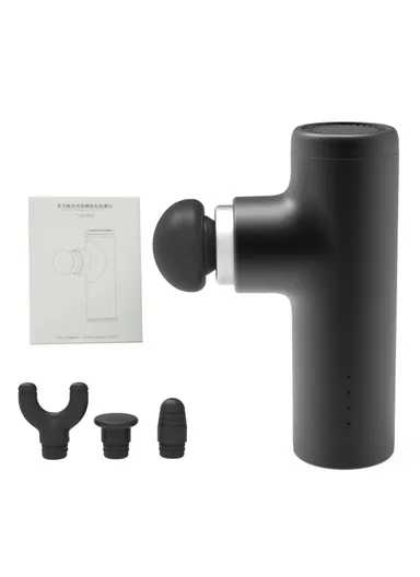 2400mAh  Fascia Massage Gun Handheld Muscle Vibration Massager 3-Gear Adjustable Electric Massager JM02 (L7.75 x W4.55 x H14.44)cm