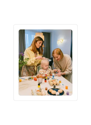 6 Inch Magnetic Picture Frame Self Adhesive DIY Collage Picture Photo Frame For Refrigerator Glass Window Door Home Decor - White/Type 1