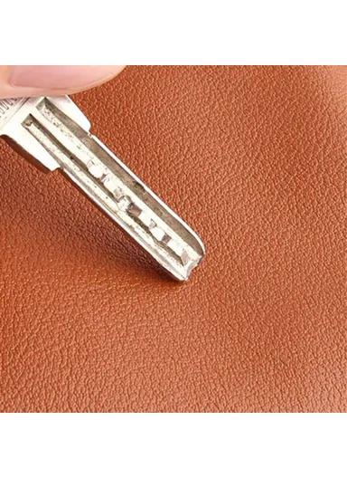 PU Leather Storage Bag Electronic Accessory Organizer With Hand Strap - Pink