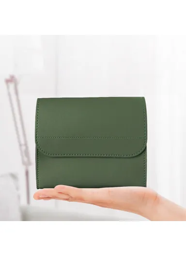 Power Bank Storage Bag Ultra-thin PU Leather Accessories Organizer - Milk Tea Pink