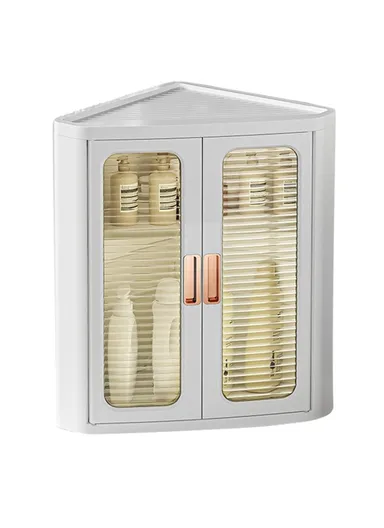 1-Layer ABS+PP+PET Storage Drawer Home Corner Organizer Cabinet 8829 (W47 x D30 x H56)cm - Tan