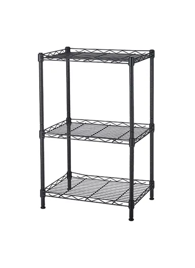 3-Tiers Detachable Storage Rack, Multipurpose Organizer Shelf (L42 x W29 x H68)cm