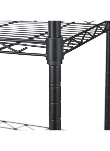 3-Tiers Detachable Storage Rack, Multipurpose Organizer Shelf (L42 x W29 x H68)cm