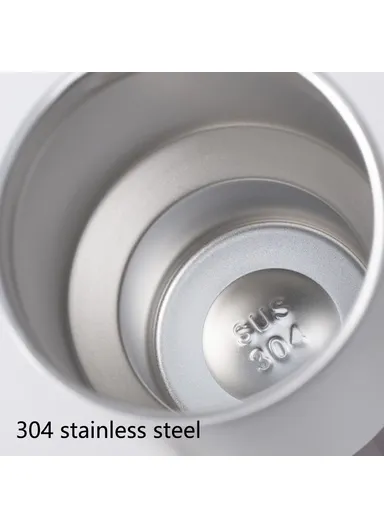 360ml Thermal Insulated Stainless Steel Coffee Mug For Hot Cold Drinks - Lavender Purple