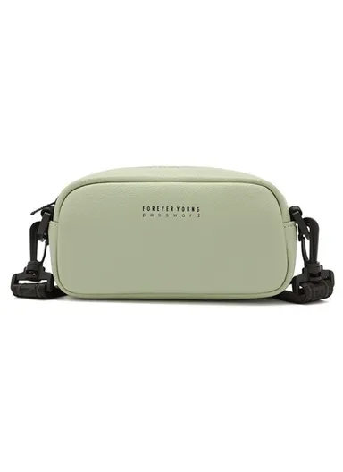 Stylish Casual PU Leather Women Crossbody Bag PL827-92 - Green