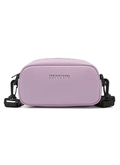 Stylish Casual PU Leather Women Crossbody Bag PL827-92 - Purple