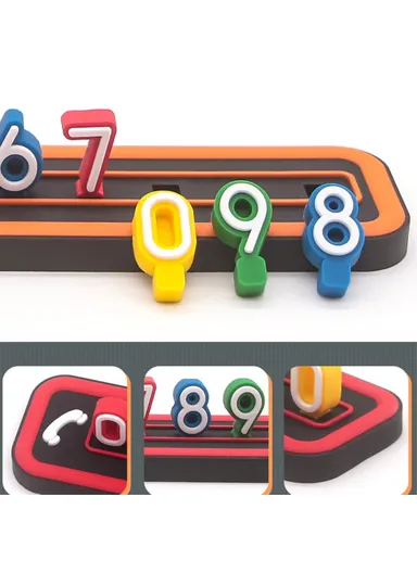 PVC Car Stop Sign Temporary Parking 5 Colors Phone Number Plate bws-286 - Orange