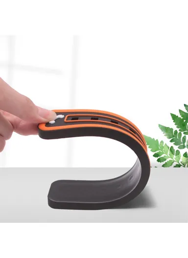 PVC Car Stop Sign Temporary Parking 5 Colors Phone Number Plate bws-286 - Orange